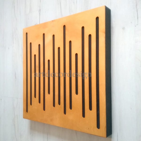 Acoustic Wooden Diffuser Panel 50*50*5cm unique natural soun - Inspire ...