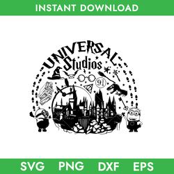 Universal Studio Svg, Family Vacation Svg, Magical Kingdom Svg, Hogwarts Svg, Minion Svg, Magic Castle Svg Download File