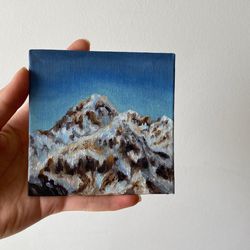 snow covered mountain