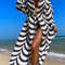 Allover Print Belted Kimono Oversized Cover Up Beachwear Swimming (4).jpg