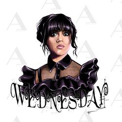 Wednesday Addams png, Jenna Ortega png, Wednesday girl, dance like Wednesday png, Digital Download, Addams Family Png