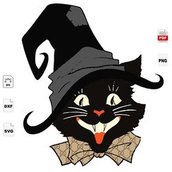 Halloween cat Svg, Halloween cat Shirt, Black cat svg, Cat lover, Scary Halloween, Halloweentown Svg, Halloween Party, G