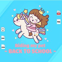 Riding My Pet, Back To School, Preschool Gift, Preschool Svg, Preschool Teacher, Gift For Teacher, Preschool Learning, T