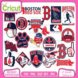 boston red sox bundle, boston red sox logo svg, boston red sox png, cricut boston red sox, boston red sox logo, mlb team