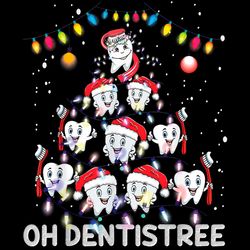 Oh Dentistree White Tooth PNG Sublimation Designs