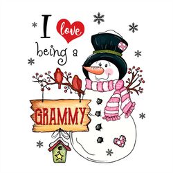 i love being a grammy png sublimation designs