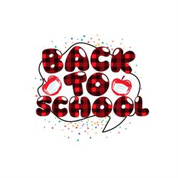 back to school couple red apple wearing mask png sublimation designs