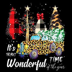 it's the most wonderful time of the year png sublimation designs