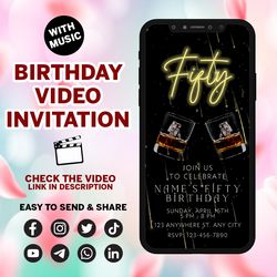 whiskey-themed digital surprise party invitation for men's 30th, 40th, 50th, 60th birthdays | editable adult birthday