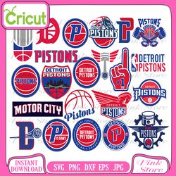 detroit pistons bundle svg, detroit pistons svg, basketball team svg, basketball svg, nba svg, nba logo, nba teams svg