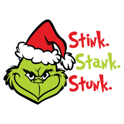 the grinch stink svg, grinch christmas svg, the grinch svg, grinch hand svg, grinch face png file cut digital download