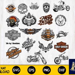 harley davidson bundle svg, 80 files harley davidson svg eps png, for cricut, silhouette, digital, file cut