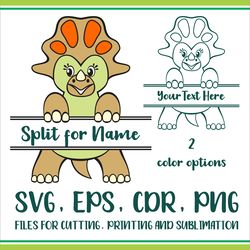 montanoceratops split for name svg