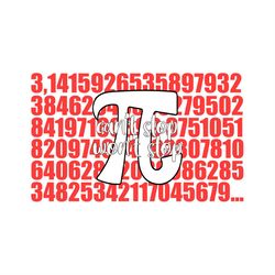 pi number can't stop won't stop svg png