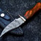 10 Inch Hand Forged Damascus Blade Bowie Hunting Knife near mejpg