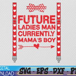 Hearts Bow Tie & Suspenders Valentines day Svg, Eps, Png, Dxf, Digital Download