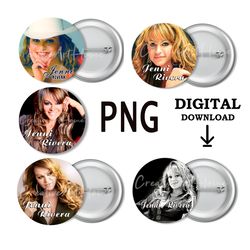 Jenni Rivera PNG, Jenni Rivera badge, Jenni Rivera icon, digital download file, sublimation