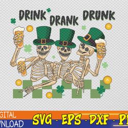 st patricks day svg,st patricks svg,dancing skeletons drink beer svg,irish skeleton svg,st patricks day gift,lucky shamr