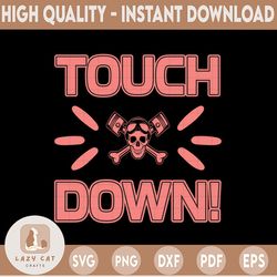 touchdown svg / motor racing svg / digital download motor racing svg cricut cameo silhouette cutting file design commerc