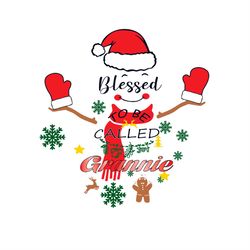 blessed to be called joy grannie svg png