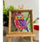 framed owl art