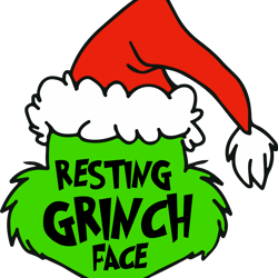 resting grinch face svg, grinch christmas svg, the grinch svg, grinch hand svg, grinch png file cut digital download