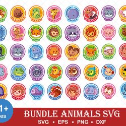 animals cute svg, animal lover svg, cartoon, animals svg bundle, cute animals png, cute svg -download file