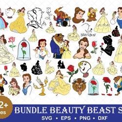 beauty and the beast svg, belle svg, beast svg, princess svg, beauty beast svg bundle, bundle svg - download file