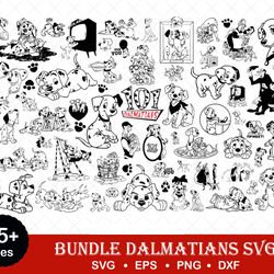Dalmatian Svg Bundle, Dalmatiner Svg, 101 Dalmatians Svg, Dalmatians PNG, Scrapbook, Dog Svg, Bundle Svg - Download