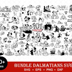 Dalmatian Svg Bundle, Dalmatiner Svg, 101 Dalmatians Svg, Dalmatians PNG, Cut files, Dog Svg, Bundle Svg - Download