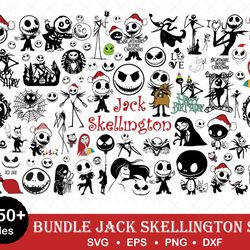 jack skellington svg bundle, jack skellington svg, halloween svg, cut files, digital vector file, bundle svg - download