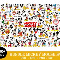 mickey mouse svg bundle, mickey mouse svg, mickey svg, disney svg, digital vector file, bundle svg -downlo