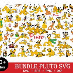 Pluto Svg Bundle, Pluto Svg, Disney Pluto Svg, Cartoon Clipart Files, Digital Vector File, Bundle Svg - Download