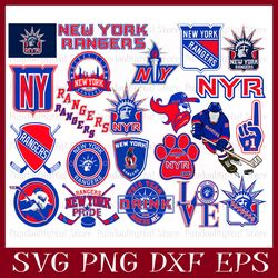 new york rangers svg, new york rangers bundle, new york rangers logo, nhl bundle, nhl logo, nhl svg