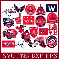 Washington Capitals svg, Washington Capitals Bundle,Washington Capitals logo, nhl Bundle, nhl Logo, nhl svg