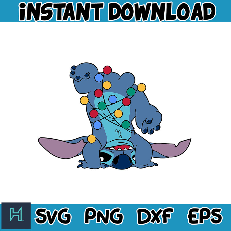 Christmas Stitch svg, Chritmas cartoon svg, Stitch Clipart, Christmas bundle svg, cricut svg files (11).jpg