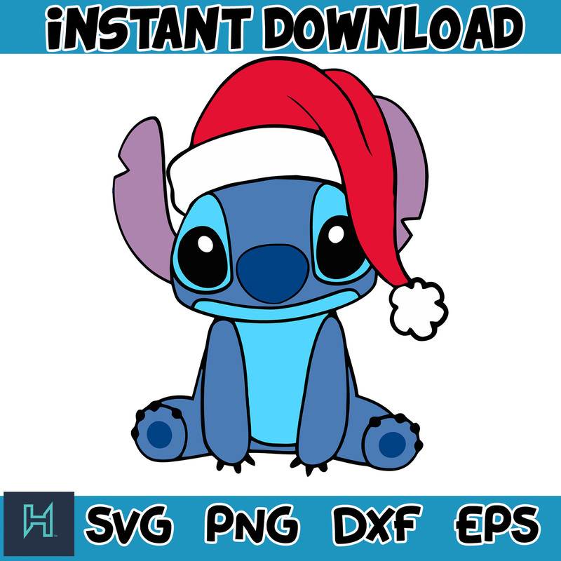 Christmas Stitch svg, Chritmas cartoon svg, Stitch Clipart, Christmas bundle svg, cricut svg files (28).jpg
