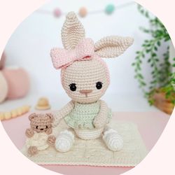 Baby Rosie Doll amigurumi English pattern doll PDF