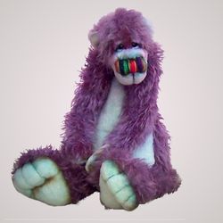 augustus bear soft toy sewing pattern