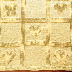Butterfly blanket knitting pattern Baby blanket knitting patterns with hearts Knit purl stitch patterns
