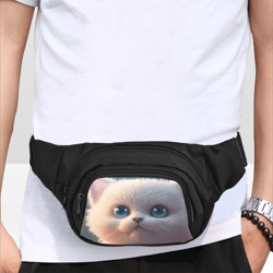 Cute Cat Kawaii Fanny Pack, Waist Bag