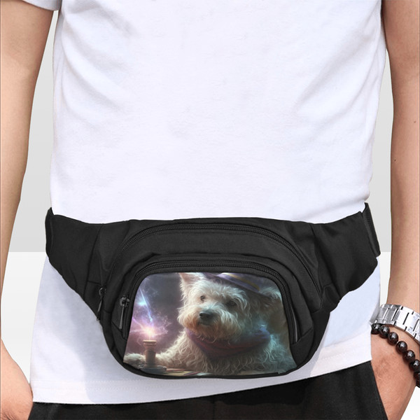 Wizard Dog Doing Magic Fanny Pack.png