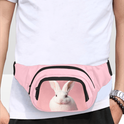 White Rabbit Fanny Pack, Waist Bag