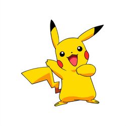 cute pokemon pikachu cartoon movie svg png
