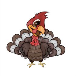 Color turkey SVG PNG, turkey SVG, thankful SVG