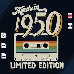 1950 vintage, 1950 shirt svg, classic birthday shirt, retro vintage, cassette svg, rock and roll svg, vintage, classic r