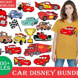 cars layered svg bundle / lightning mcqueen svg, png, clipart for cricut
