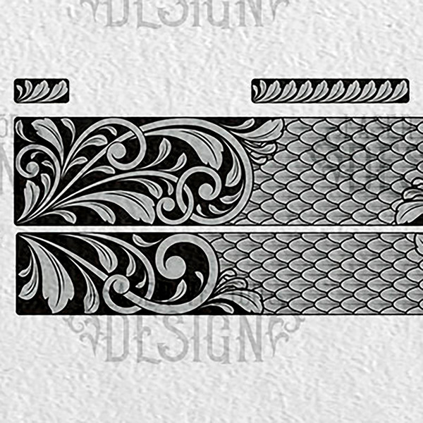 VECTOR DESIGN Colt Python 357 magnum 4,25 inch Scrolls and snake scales 3.jpg