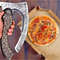 Custom Handmade Pizza Cutter Viking Axe, Viking Bearded Axe, Hand Forged Axe, Pizza Slicer, Pizza Knife, Pizza Knife Rocker.jpg