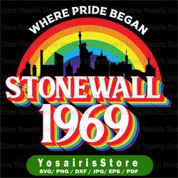 1969 stonewall svg, lgbt svg, pride shirt, rainbow pride svg, lesbian svg, can't think straight svg, gay pride lgbtq svg